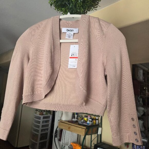 DNKY Bolero - Dusty Pink - size XS - NEW with Tags - Picture 2 of 8